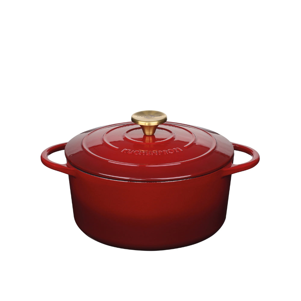 Küchenprofi Provence valurautapata pyöreä 24 cm/4,2 l médoc
