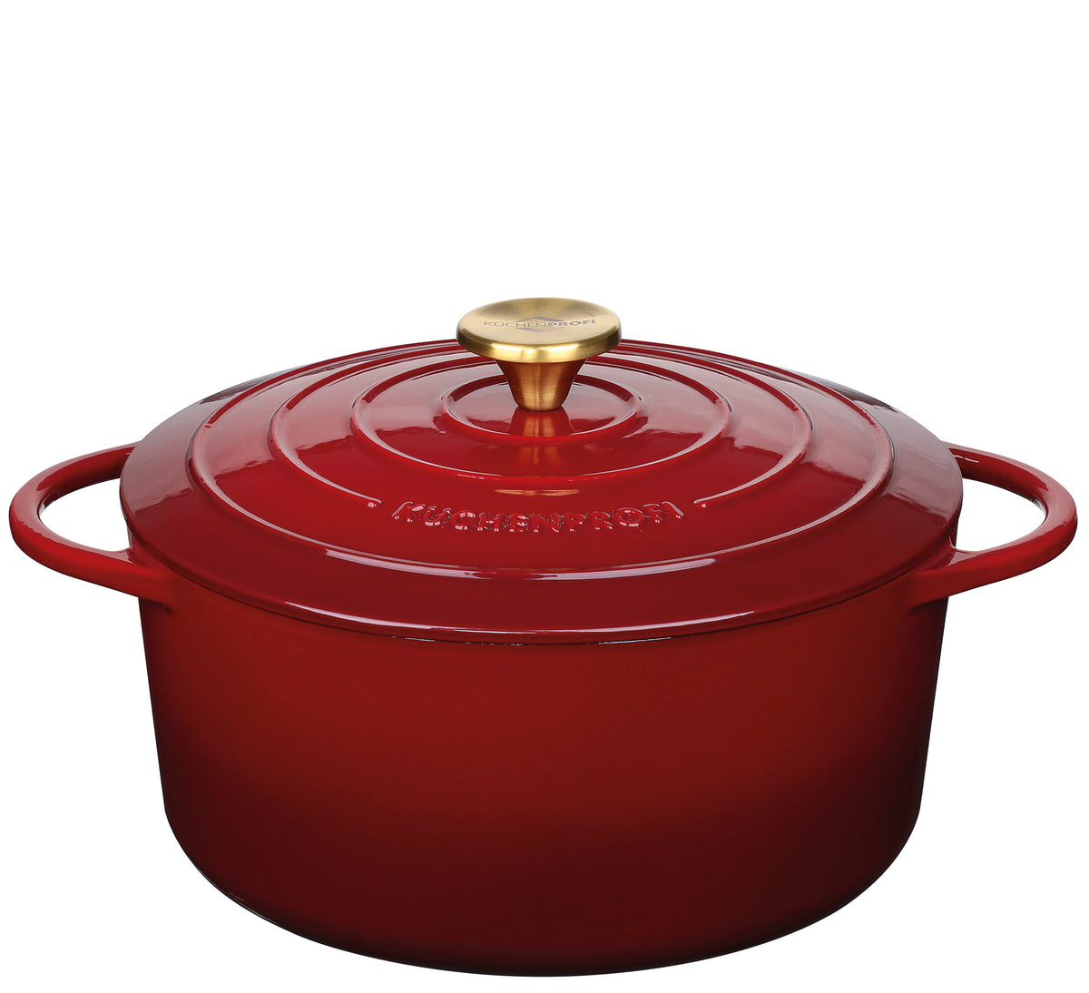 Küchenprofi Provence valurautapata pyöreä 26 cm/5,3 l médoc