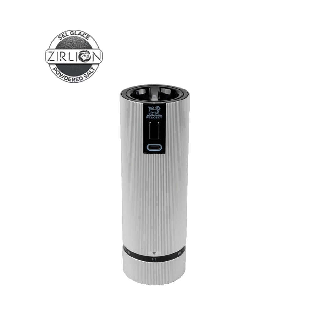 Peugeot Line Electric Aluminium -suolamylly Zirlion 15 cm, ladattava