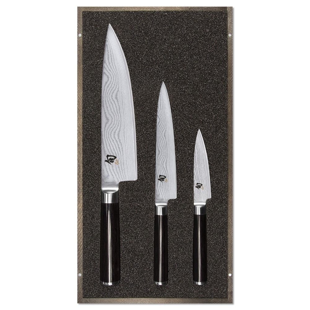 KAI Shun Classic knife set -veitsisetti 3 kpl