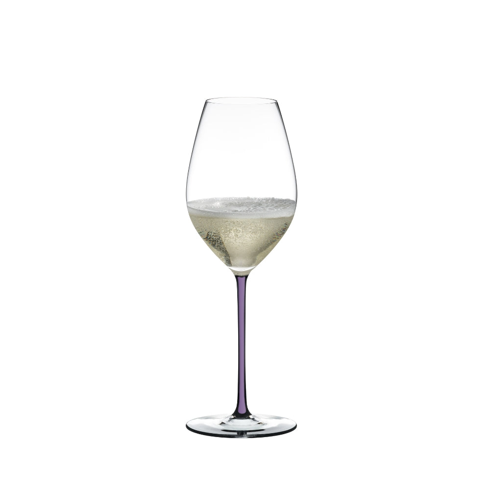 Riedel Fatto a Mano Champagne Wine Glass opal violet -samppanjalasi 1 kpl