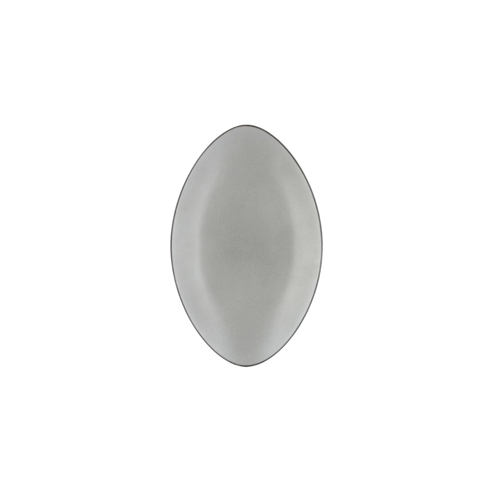 Revol Equinoxe -lautanen ovaali 35 cm harmaa
