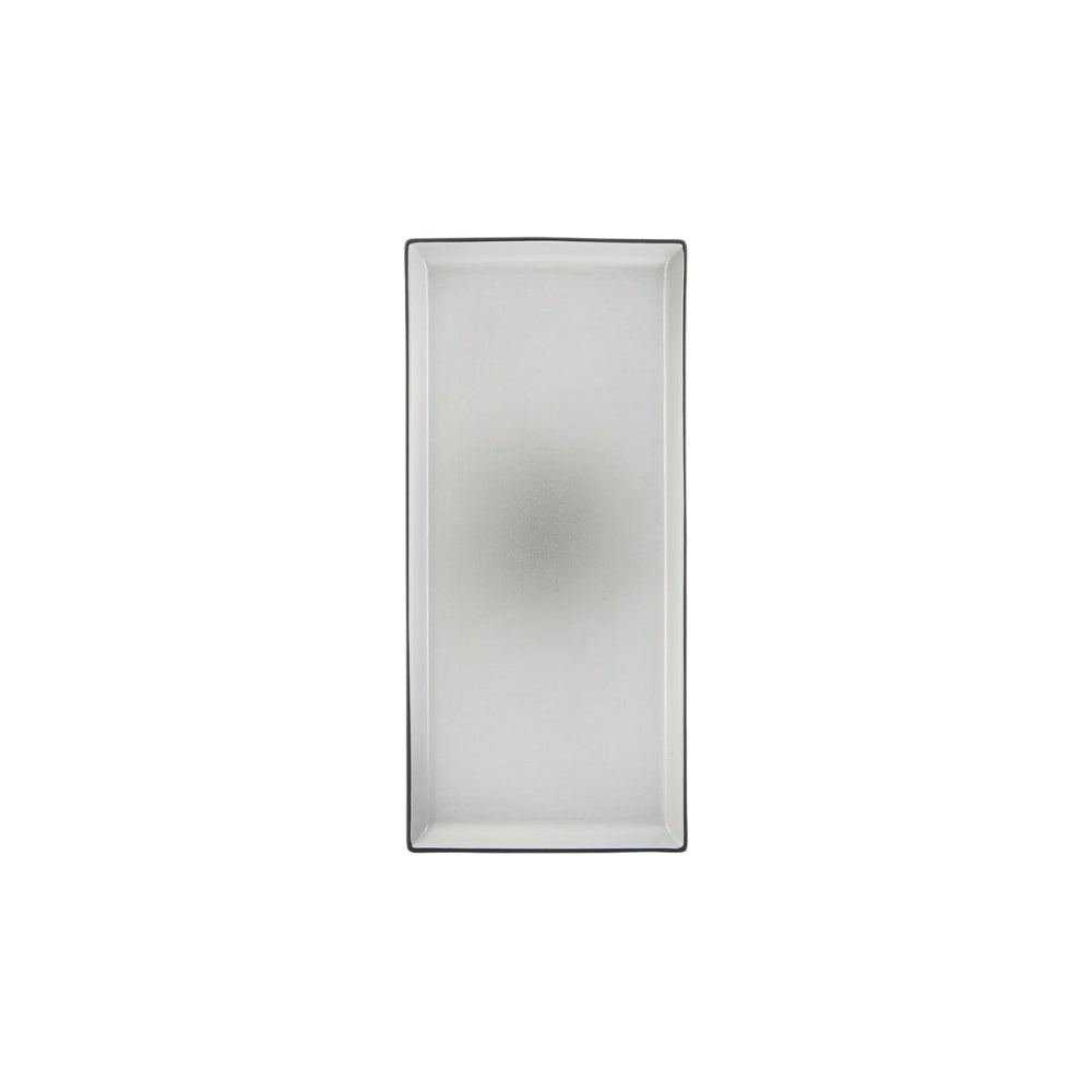 Revol Equinoxe -lautanen suorakaide 32,5 cm harmaa