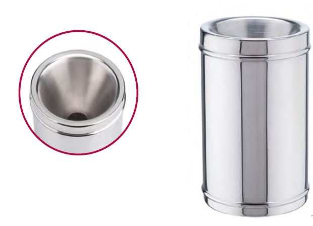 Arir sylkykuppi metalli 1 L